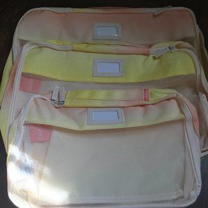 CALPAK TRAVEL BAGS- SET OF 3- SORBET